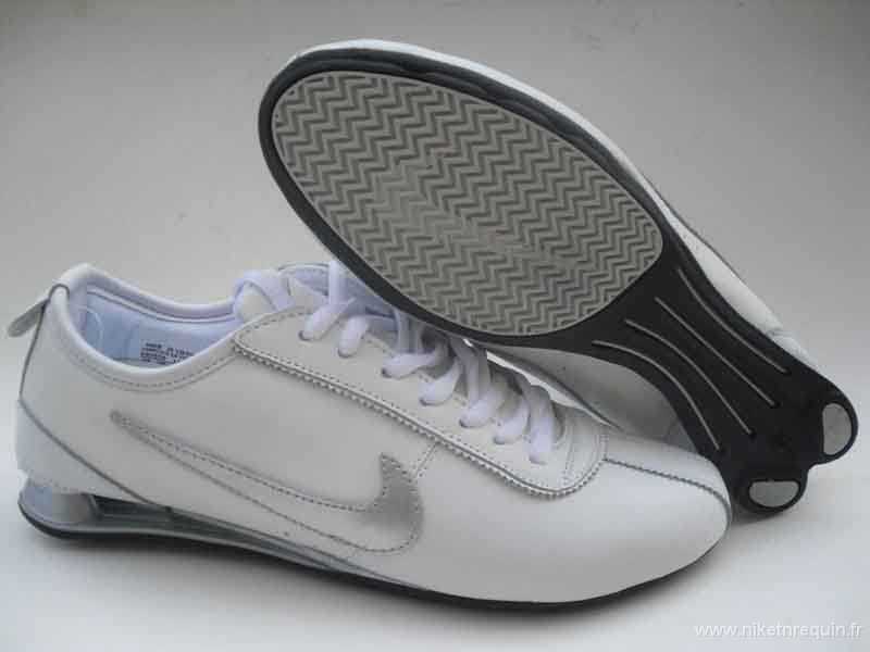 Nike Shox R2 argent blanc (1)
